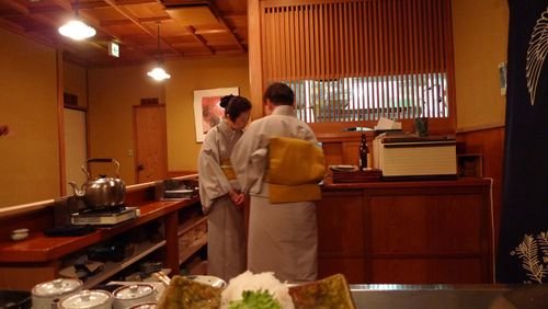 Luscious sukiyaki at Yoshihashi