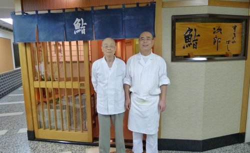 At the legendary Sukiyabashi Jiro Ginza
