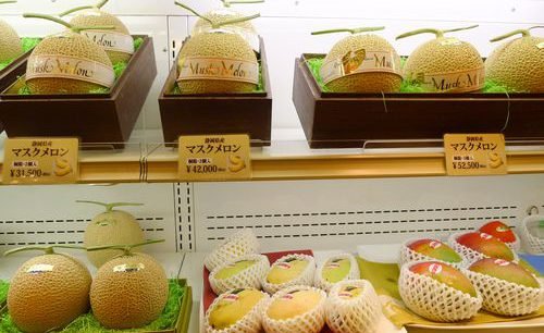 Fruit shopping in Tokyo