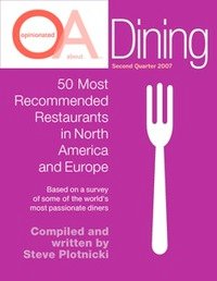50 Most Recommended Restaurants in North America and Europe