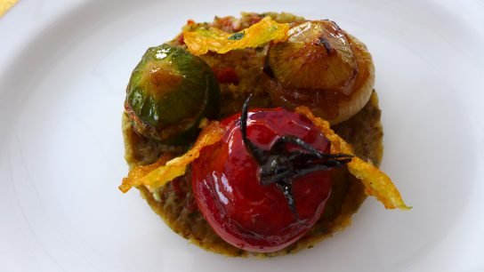 Provençal garden tasting menu at Louis XV in Monaco