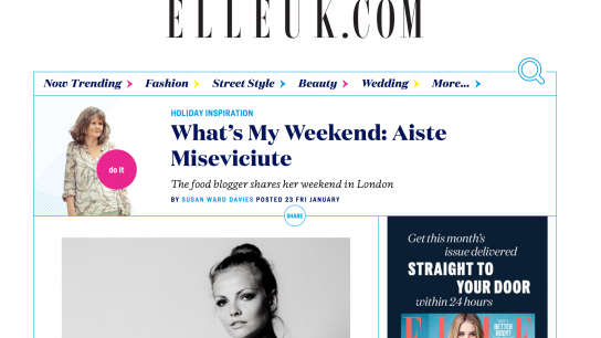 Luxeat on Elle UK