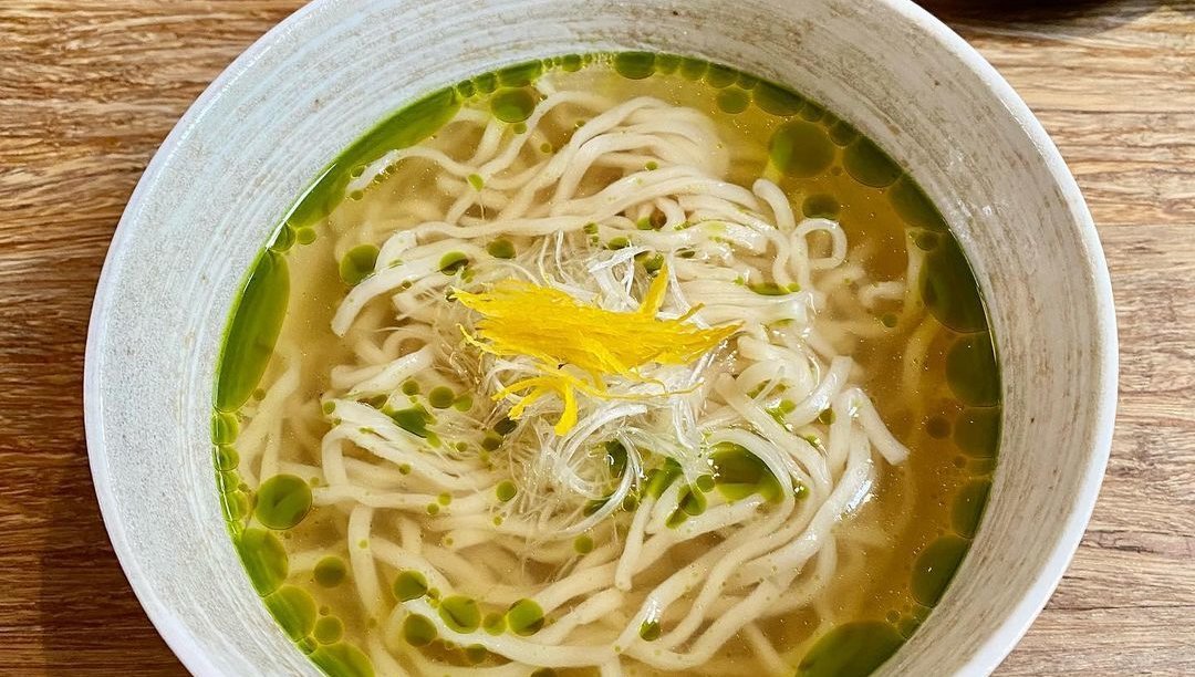 YUZU RAMEN with PORK CHASHU and NITAMAGO by Masaki Sugisaki
