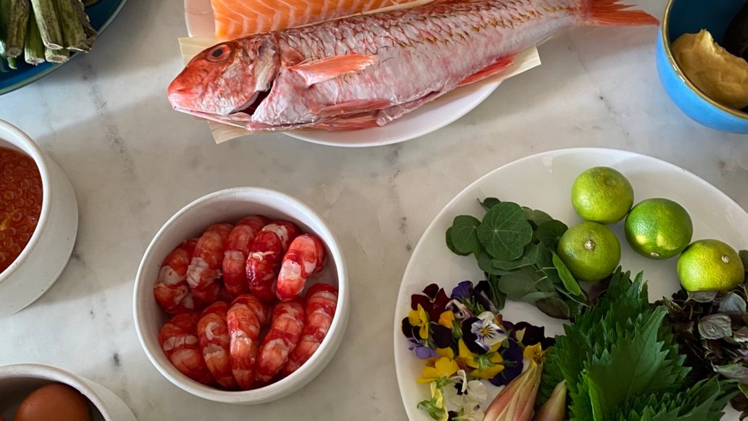 Chirashi Sushi at Home