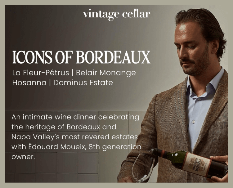 An Intimate Wine Dinner with Édouard Moueix at Ten Trinity Square Private Members’ Club